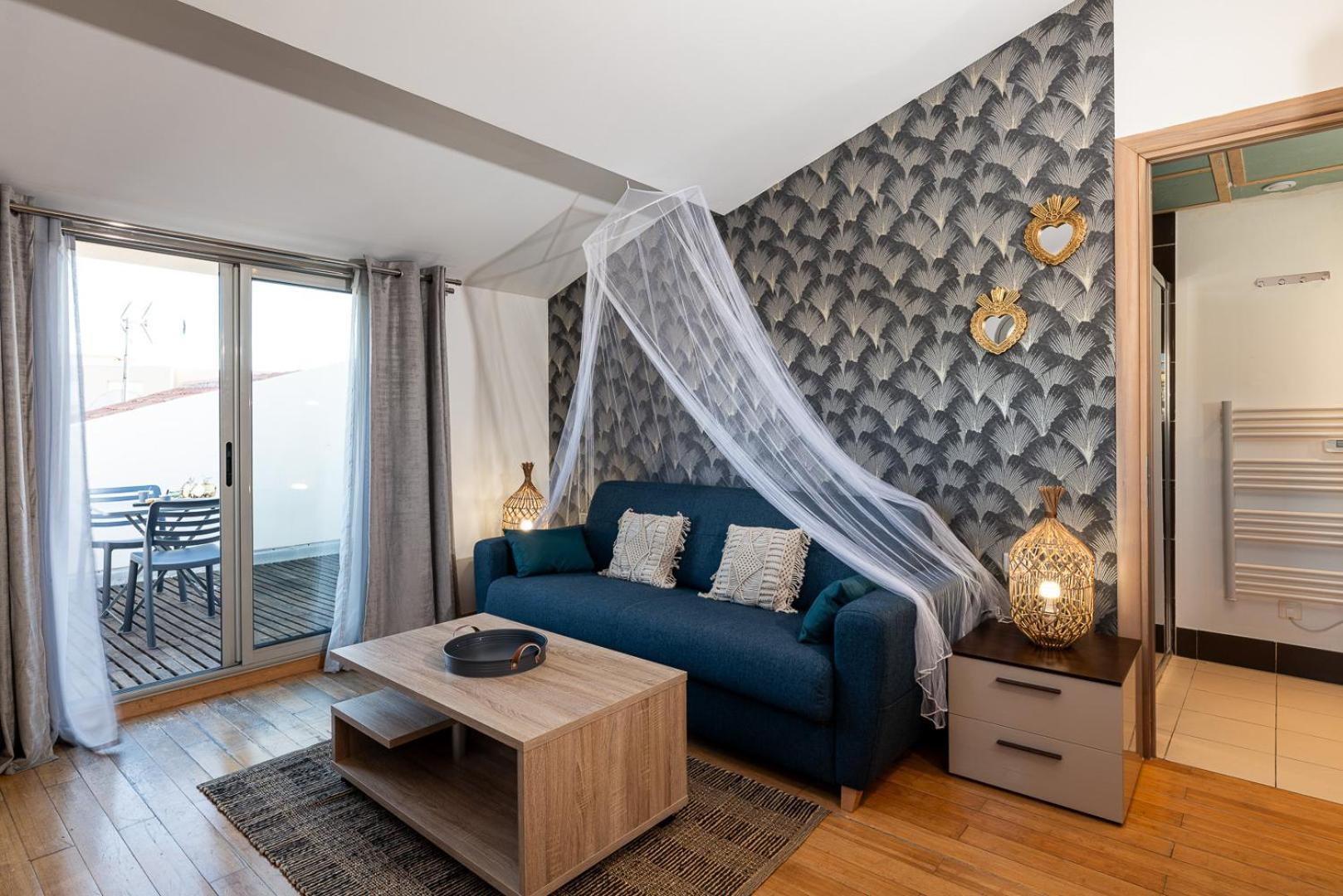 Studio Dernier Etage Le Nid D'Amour - Sejour Romantique, Mandara Beach, Juan-Les-Pins Dış mekan fotoğraf