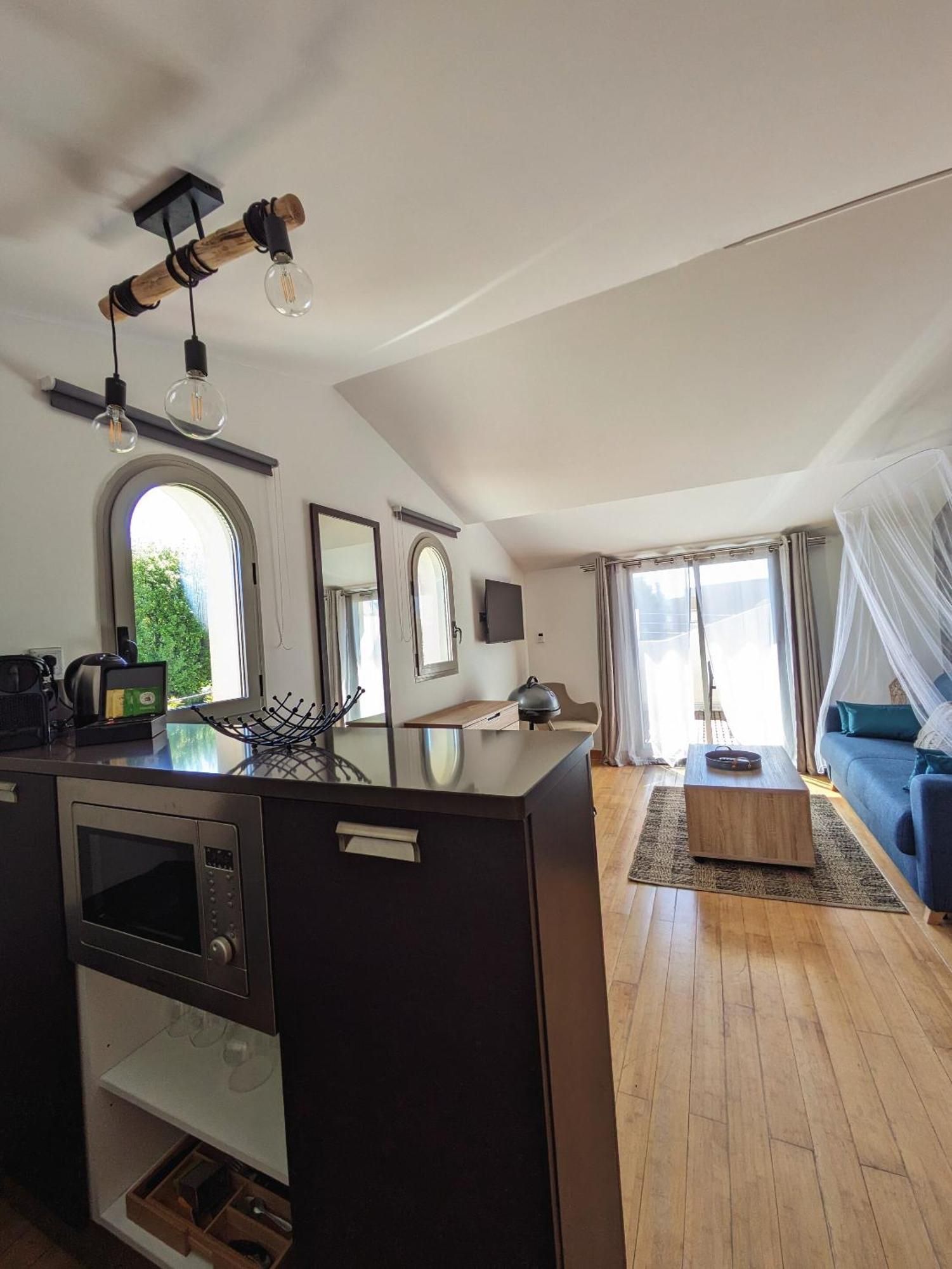 Studio Dernier Etage Le Nid D'Amour - Sejour Romantique, Mandara Beach, Juan-Les-Pins Dış mekan fotoğraf
